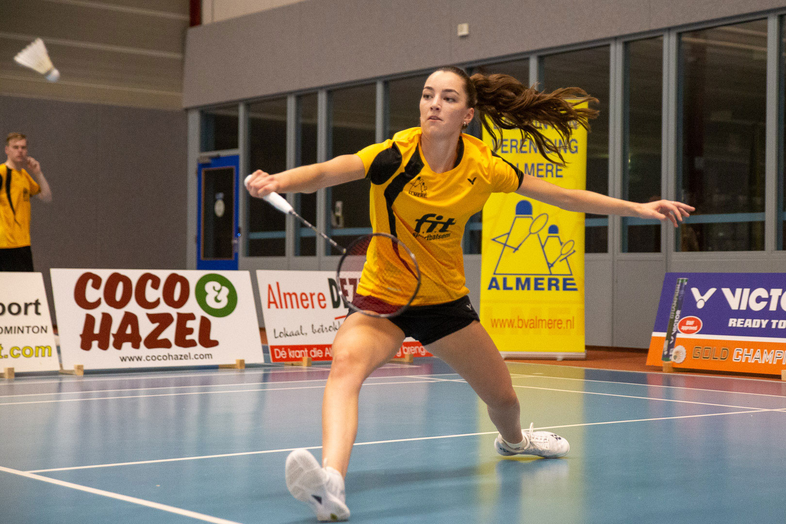 F.I.T. Almere eerste koploper van de eredivisie badminton